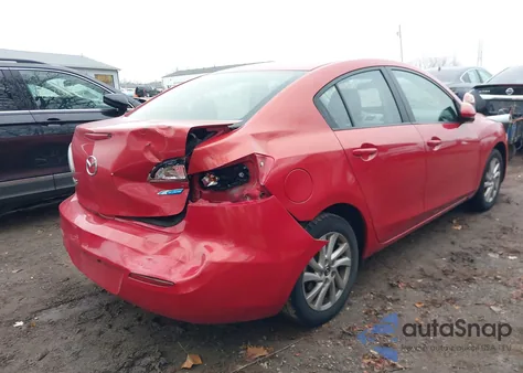 2013 Mazda Mazda3 I Touring z USA, uszkodzony, nr VIN JM1BL1VPXD1738495